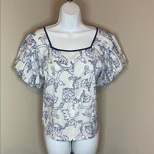 Floral Print Women's Top